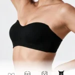 Enamor A019 Wirefree Strapless Perfect Shaping Bra - Black