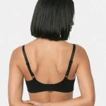 Enamor A027 Ultra-Smooth T-Shirt Black Bra – Full Coverage