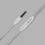 Swiss Military Audio SM-COZMO Wired Earphones with Mic – White, 3.5mm Jack