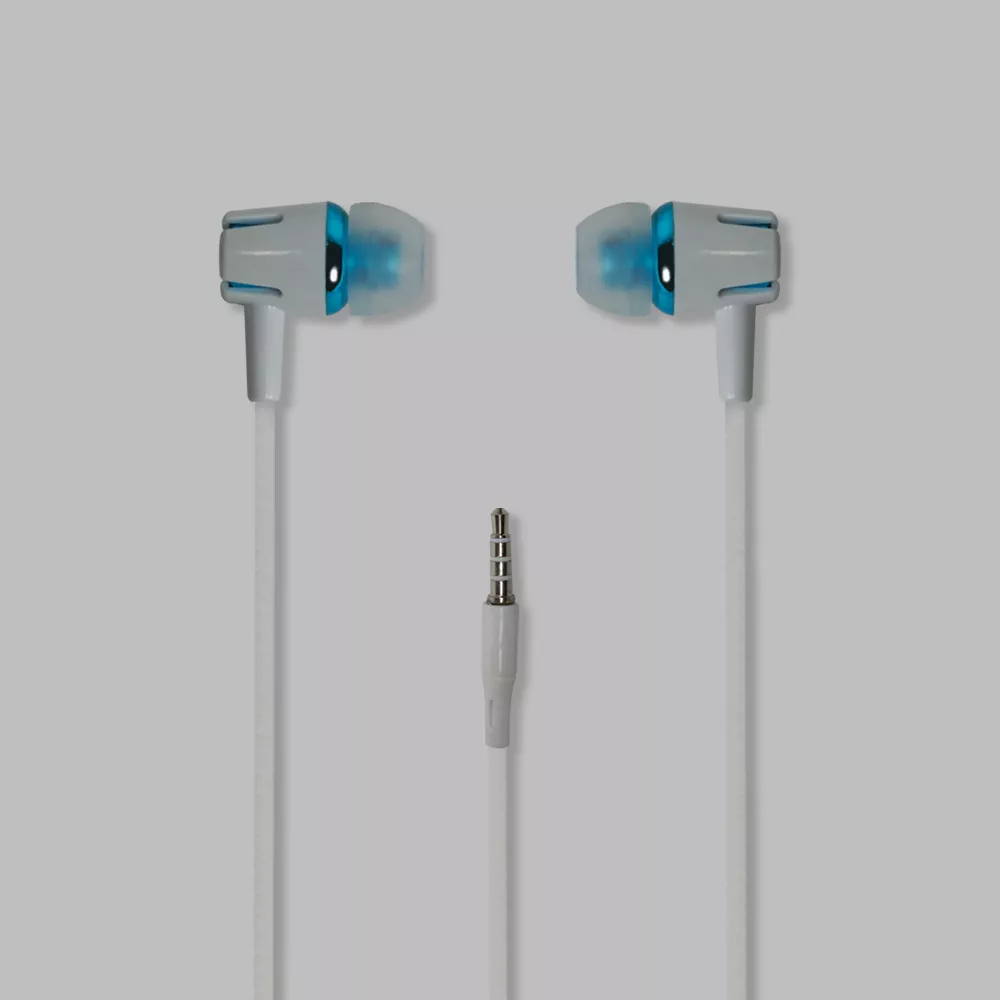 Swiss Military TREBBO 11 Stereo In-Ear Bass Wired Earphones with Mic – White