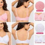 Enamor A016 Full X-Frame Pointelle Bra