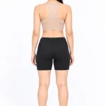 Women’s Black Athletic Short Capri – Sports & Workout Wear