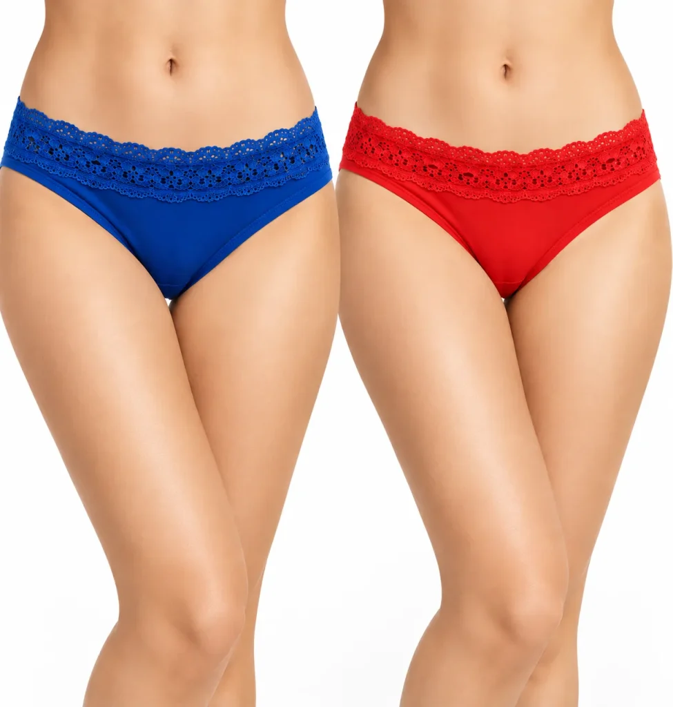 Enamor Smarties Collection MR07 Low Waist Panty Combo – Pack of 2, Size XL