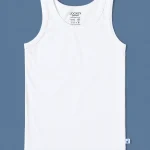 Jockey Boys Super Combed Cotton Round Neck Sleeveless Vest – White 3320