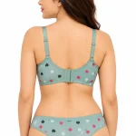 Desire Mamta Set Heart Print Bra and Panty - Bridal Wear