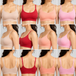 Desire Women's Sports Bra – Adjustable Strap Comfort Bra pack of 6