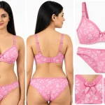 Desire Palki Set – Women's Printed Bra & Panty Set