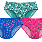 VIP Feelings Passion Women's Panty Inner Elastic Print – (Pack of 3)
