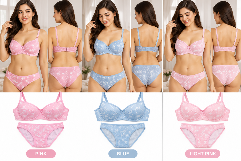 Desire Palki Set – Women's Bra & Panty Combo