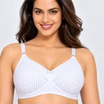 Enamor A016 Full X-Frame Pointelle Bra