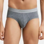 JOCKEY EL08 Super Combed Cotton Elastane Stretch with StayFresh Tech Printed Men Brief