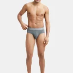 JOCKEY EL08 Super Combed Cotton Elastane Stretch with StayFresh Tech Printed Men Brief